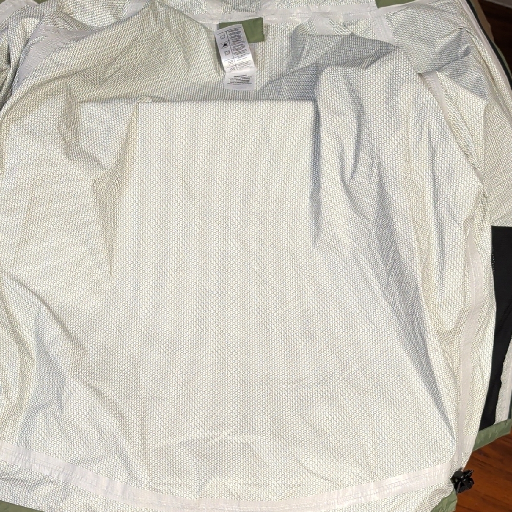Carhartt Acadia Olive Hooded Windbreaker Rain Jacket Size L NWOT MSRP $104.99 - Picture 5 of 11